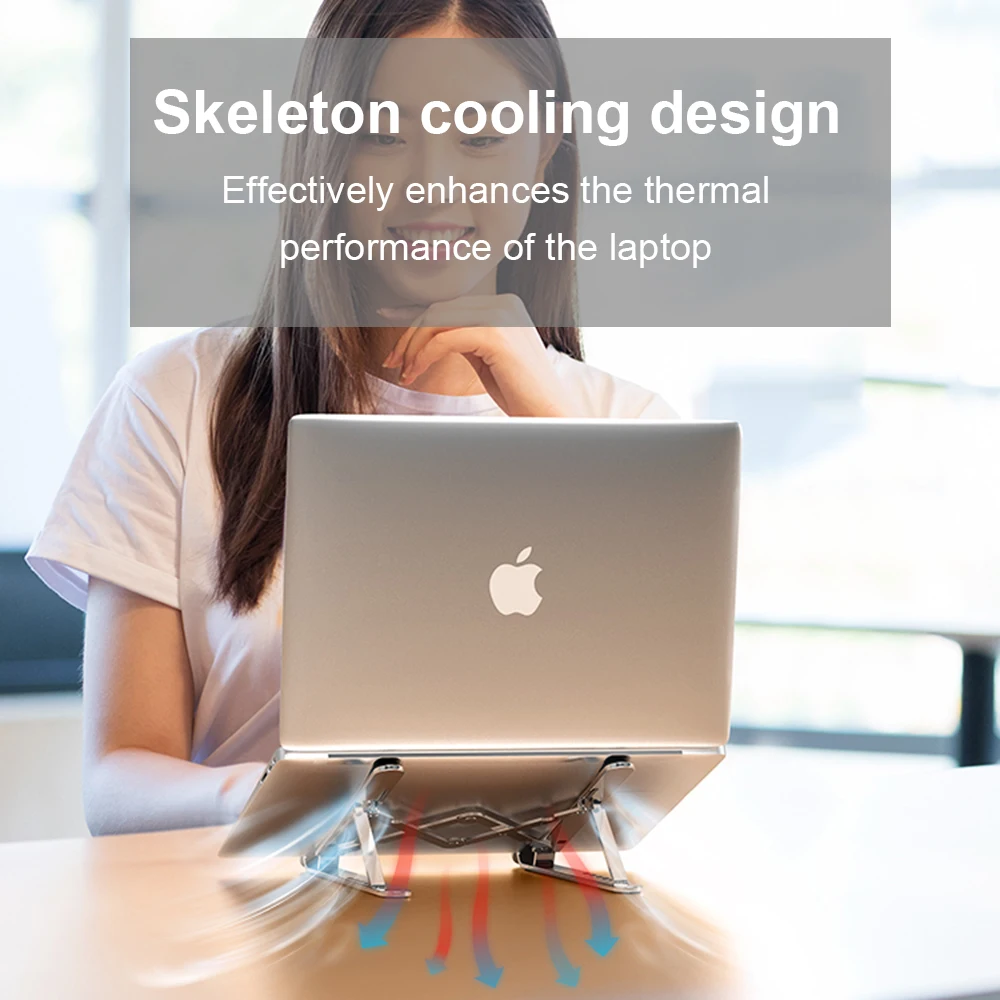 Регулируемая подставка для ноутбука Macbook pro Air портативный складной держатель