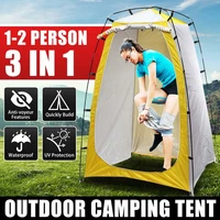 portable privacy tent shower toilet camping up camouflage room tent photography dressing changing bathing outdoor tent with bag