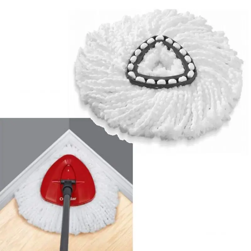 

Spin Mop Replacement Head Refills Triangle for Vileda for O-Cedar