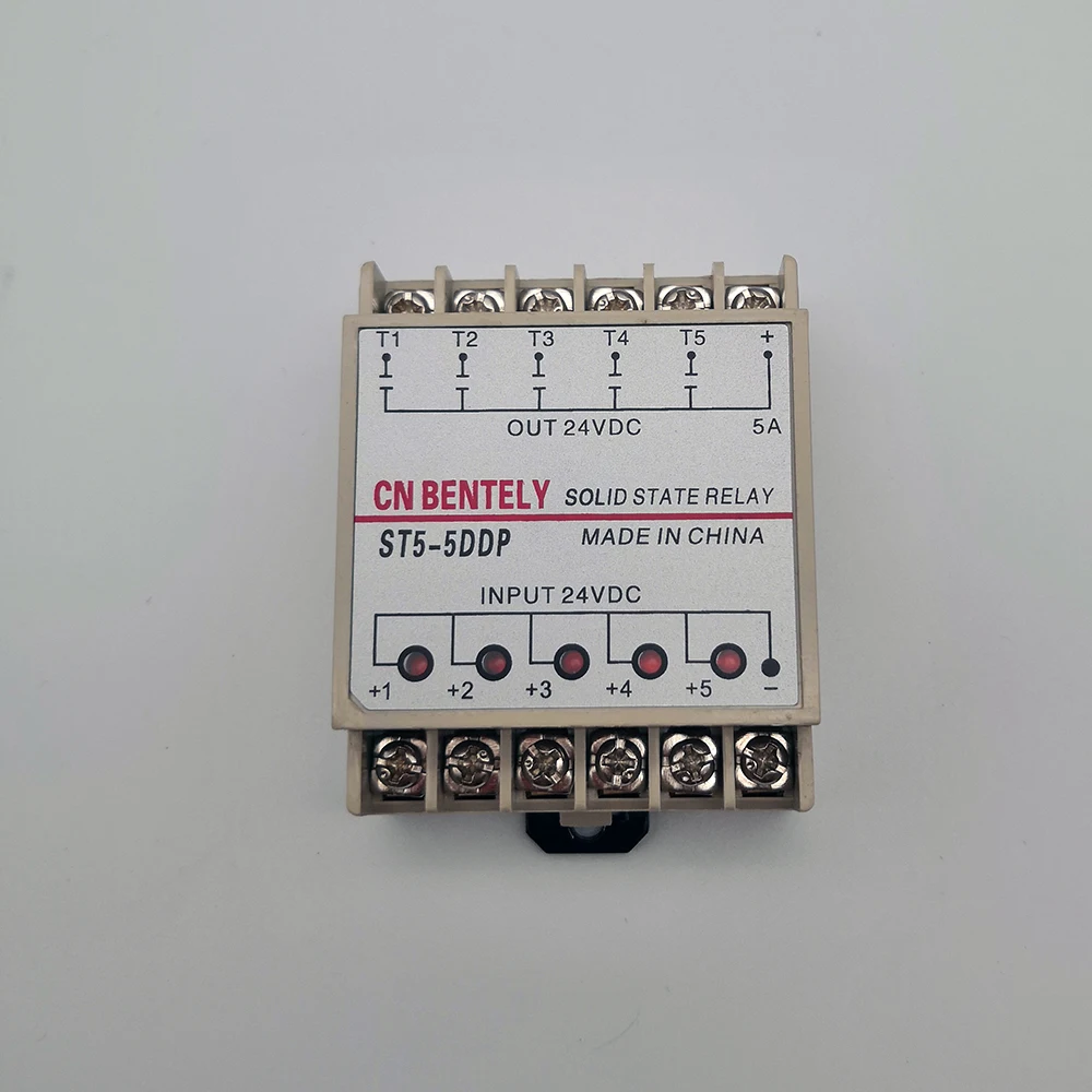 

St5-5dd 5ddp 5ddk 10DD многоканальное твердотельное реле 5-канальное Входное Однофазное пятигрупповое выходное st5-5ddg pn5-10da