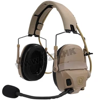helmet pickup noise reduction headphones for shooting hunting airsoft upgraded multi mode amp tactical communication headset