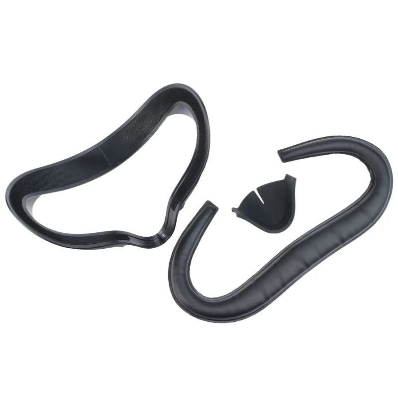 

Widen Size Eye Cushion For Oculus Quest 2 VR Headset, Sweatproof Comfortable PU Face Cover Lightproof Pad For Oculus Quest 2