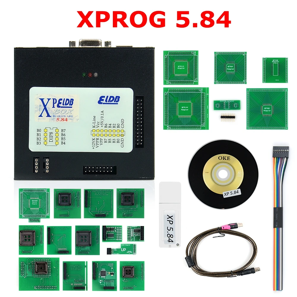 Инструмент для настройки микросхем XPROG 6 26 XPELDB V6.17 V6.12 V5.86 V5.74 ECU с USB ключом больше
