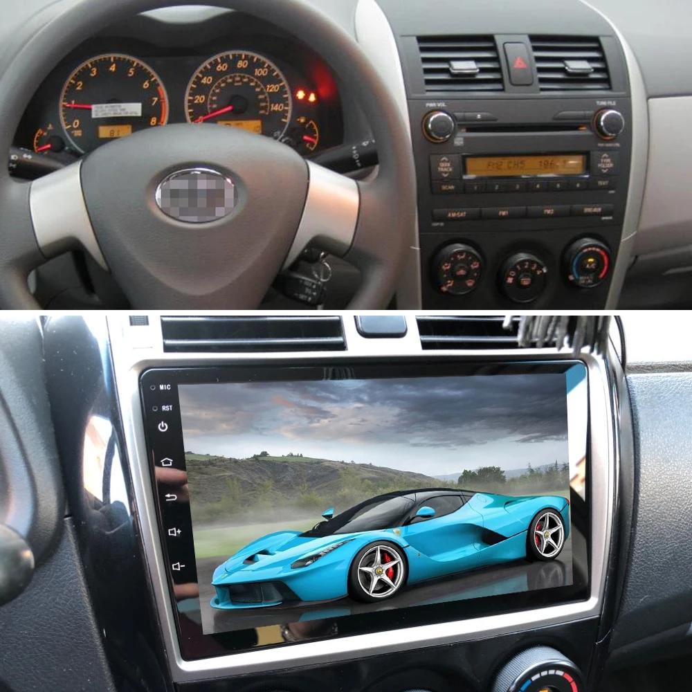 Sinosmart Автомобильный GPS радио навигация для Toyota Levin Corolla 2006 2013/ 2014 2015 2016 Carplay