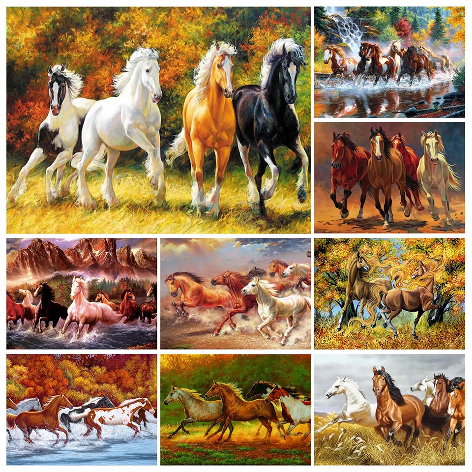 

Набор для алмазной вышивки 5D DIY с животными