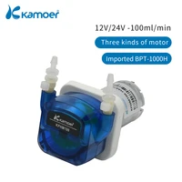 kamoer kphm100 65 100mlmin 1224v dcstepper motor peristaltic dosing pump zero pollution cost effective self priming pump