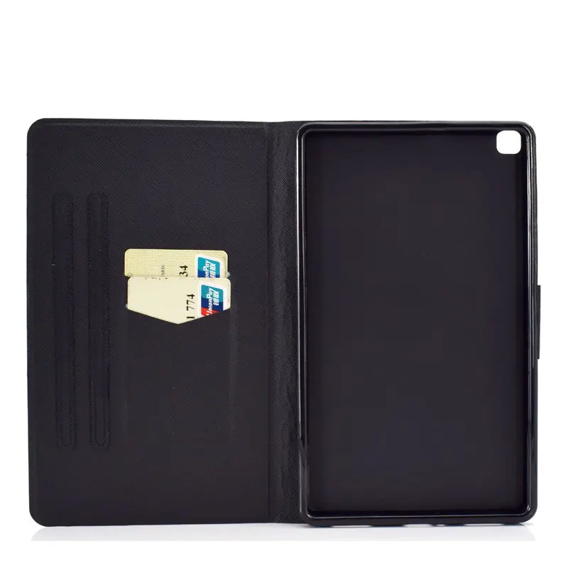 Чехол для Samsung Galaxy Tab A 8,0 SM-T290 SM-T295 T295 T297 чехол Funda модный силиконовый чехол из искусственной кожи+ подарок
