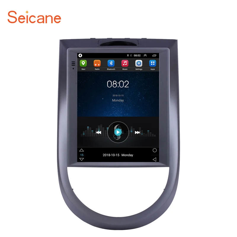

Автомагнитола Seicane для Kia Soul, 9,7 дюйма, Android 9,1, головное устройство проигрывателя, GPS-навигация, управление на рулевом колесе, зеркальная связь