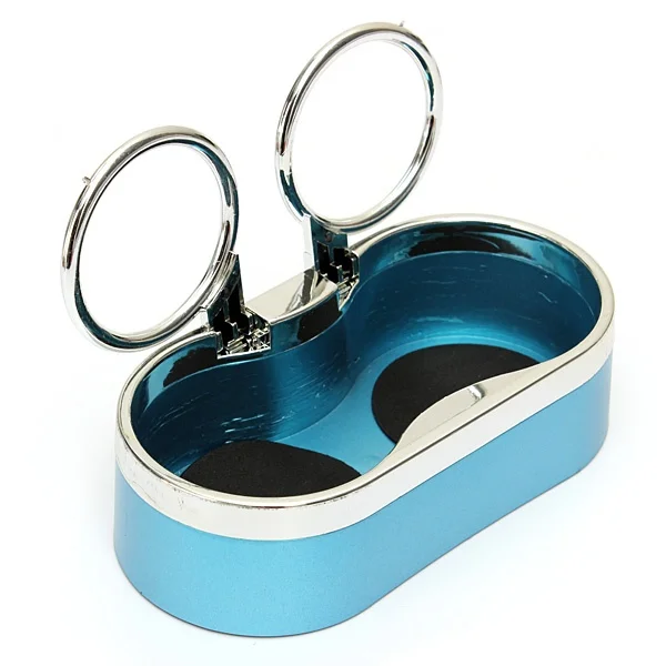 

Dual Hole Drink Bottle Cup Holder Stand Durable Plastic Auto Car Truck Mount