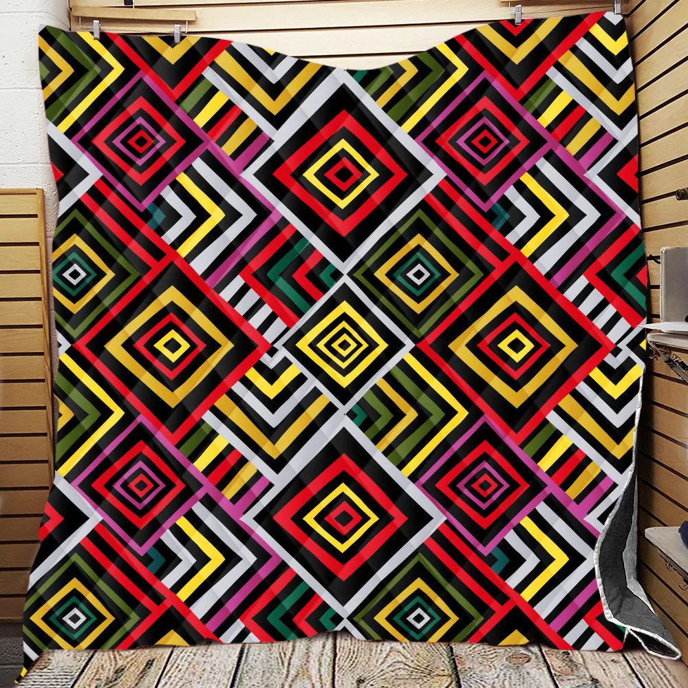 Comprare FAI DA TE Personalizzati Geometria Di Stampa Coperta Maya Calendario Sherpa Coperta Astratta Antico Coperta Geometria Sacra Manta