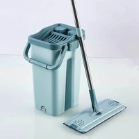 squeeze mop with bucket for wash floor cleaning home help lightning offers practical wet kitchen flat self wring magic automatic