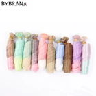 Парики Bybrana для кукол, термостойкие, с градиентом, 25 см х 100 см, SD