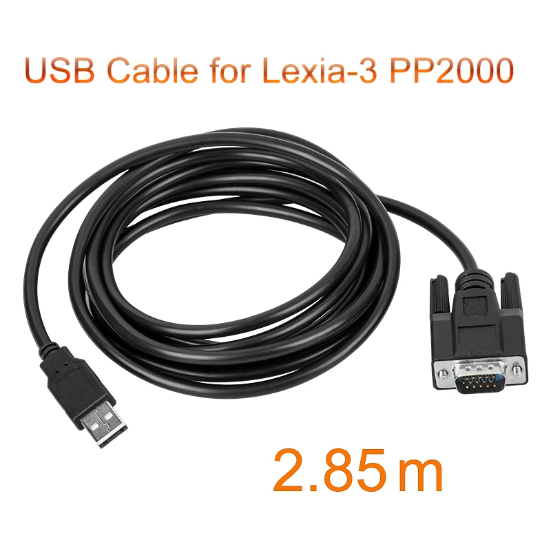 Диагностический кабель OBD 2 USB для LEXIA 3 PP2000 PEUGEOT CITROEN