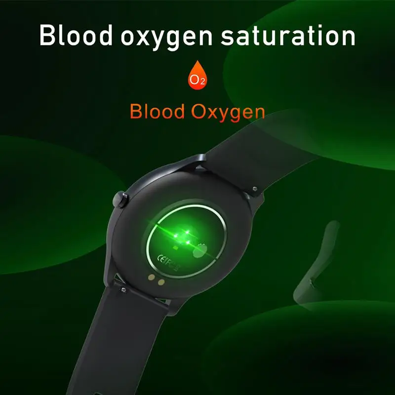 

Q21 Smartwatch Body Temperature Monitoring Heart Rate Blood Pressure Bluetooth Fitness Tracker Bracelet for Android IOS Phone