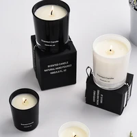 wedding cup christmas candles scented fragrance black birthday nordic candle jar rituals luxury velas perfumadas new year 2022