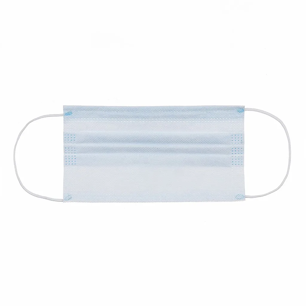 Одноразовые маски для лица рта противопылевые колпачки 3 слойная ткань meltblow