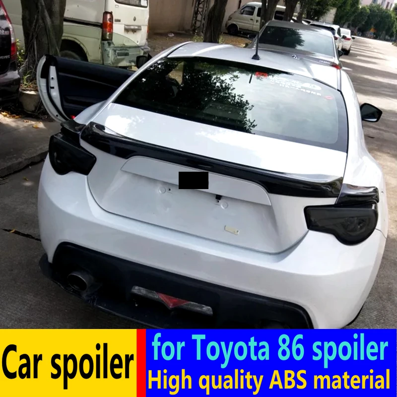 Для Toyota GT 86 спойлер 2012-2017 Высокое качество ABS Материал Автомобильный задний крыло