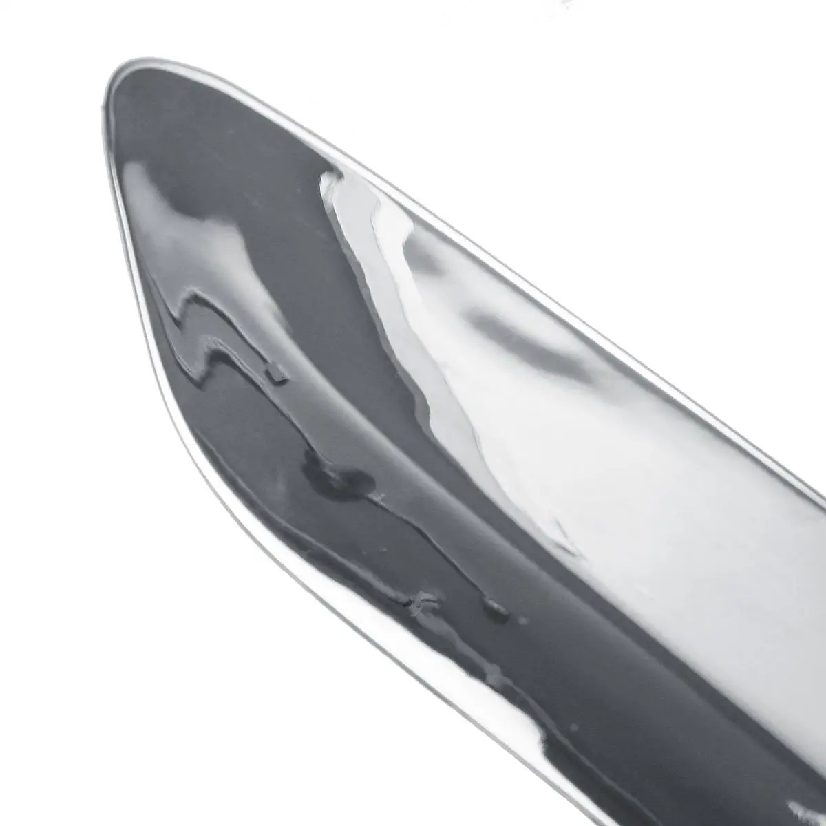 Накладка на бампер автомобиля хромированная серебристая полоса защита от