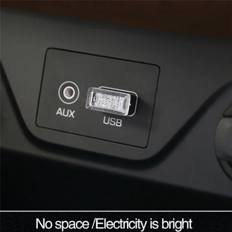 Автомобильный аксессуар атмосферный мини-светильник для салона автомобиля USB