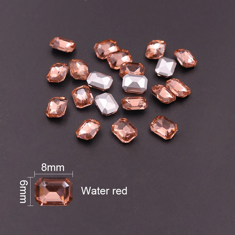 10 шт. Кристаллы Новый дизайн кристаллы для ногтей плоские Стразы художественное