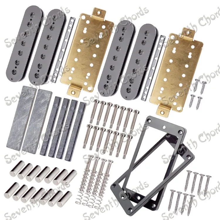 Набор из 7-струнной гитары с двойной катушкой наборы для хамбакера бобины