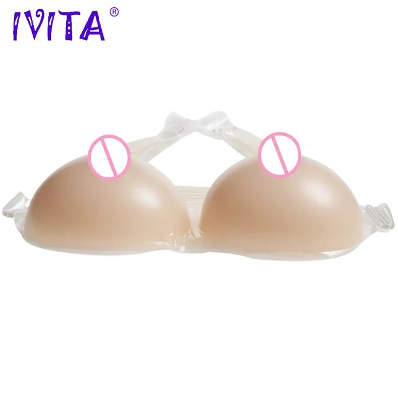 Silicone Breast Forms With Shoulder Straps Cosplay Top 1800g Realistic For Transvestite Drag Queen Crossdresser Shemale Breast