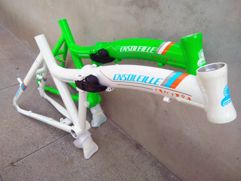 Складная рама из алюминиевого сплава 20 дюймов дисковый тормоз V-тормоз с