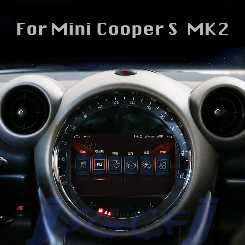 Автомобильный стерео аудио навигатор GPS CarPlay для Mini Cooper S CountryMan R60 MK2 Paceman R61 Coupe R58 One
