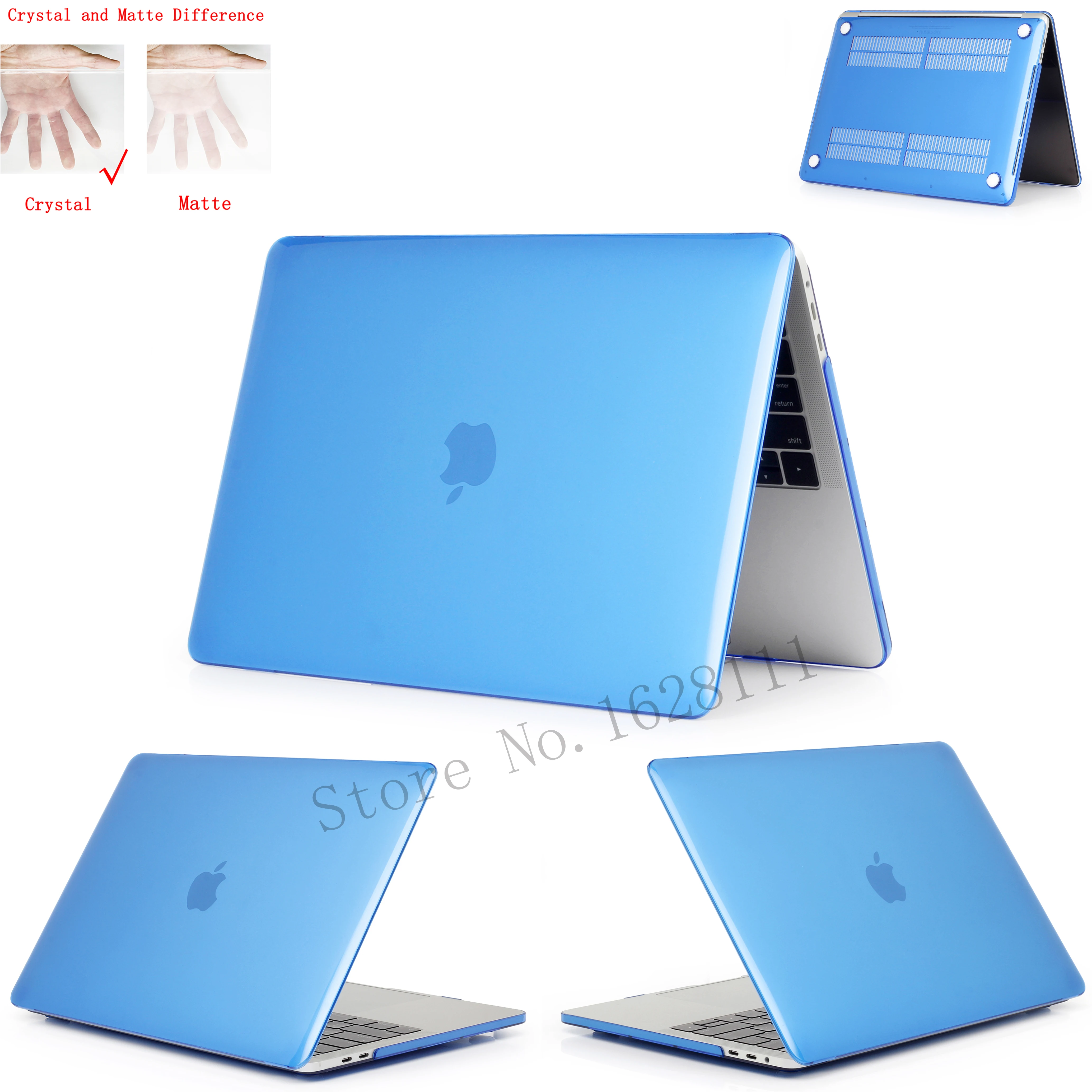 Чехол для ноутбука Macbook Air 13 A2179 Новый чехол Touch ID A1932 pro retina 11 12 3 15 4 Pro 16 дюймов A2141
