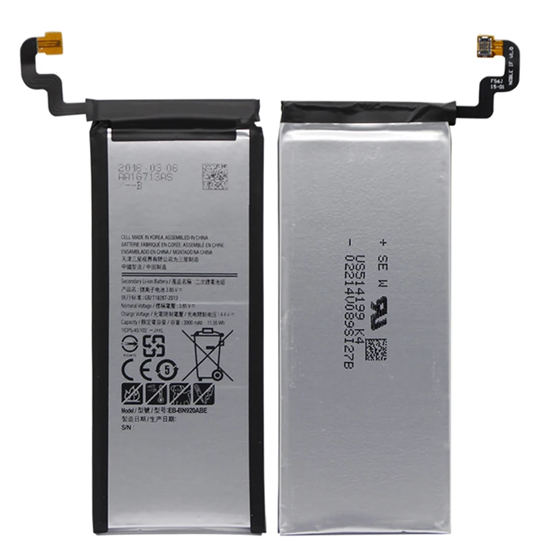 Аккумулятор для Samsung GALAXY Note 5 N920 N920G N920C N9200 N920t Not5 N9208 3000 мАч|Аккумуляторы мобильных
