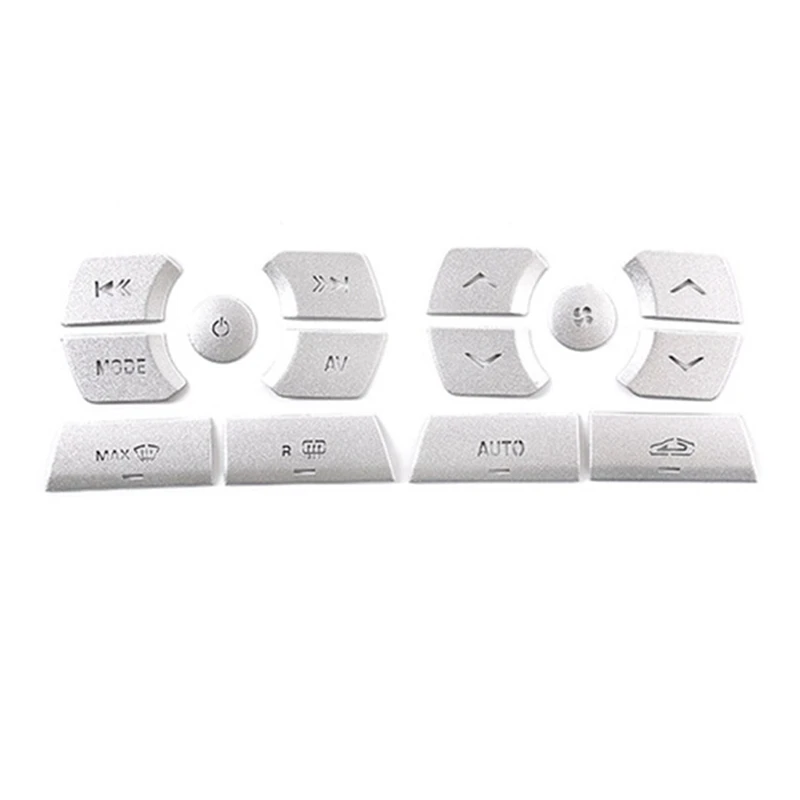 

Car Central Control Multimedia Button Stickers for Jaguar XF 2012-2015 Interior Accessories