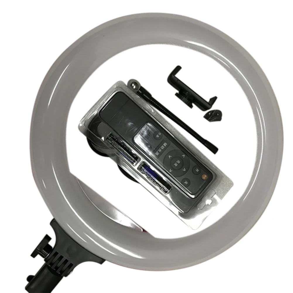 Камера лампа для селфи 220 штатив со светодиодами Регулируемая фотография