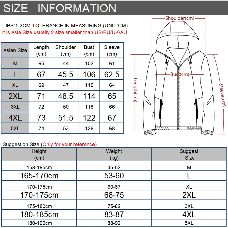 

Spring Autumn Solid Color Simple Jacket For Men Coats Reversed Zip Closure with Zipper Pocket Clothing Elastic Hem and Cuff 2166