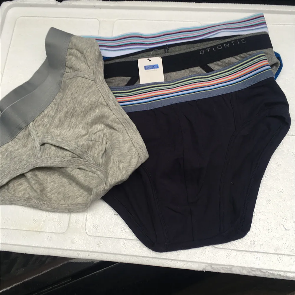 Трусы-брифы для мальчиков-подростков 5 шт./лот мужские хлопковые трусы мягкие