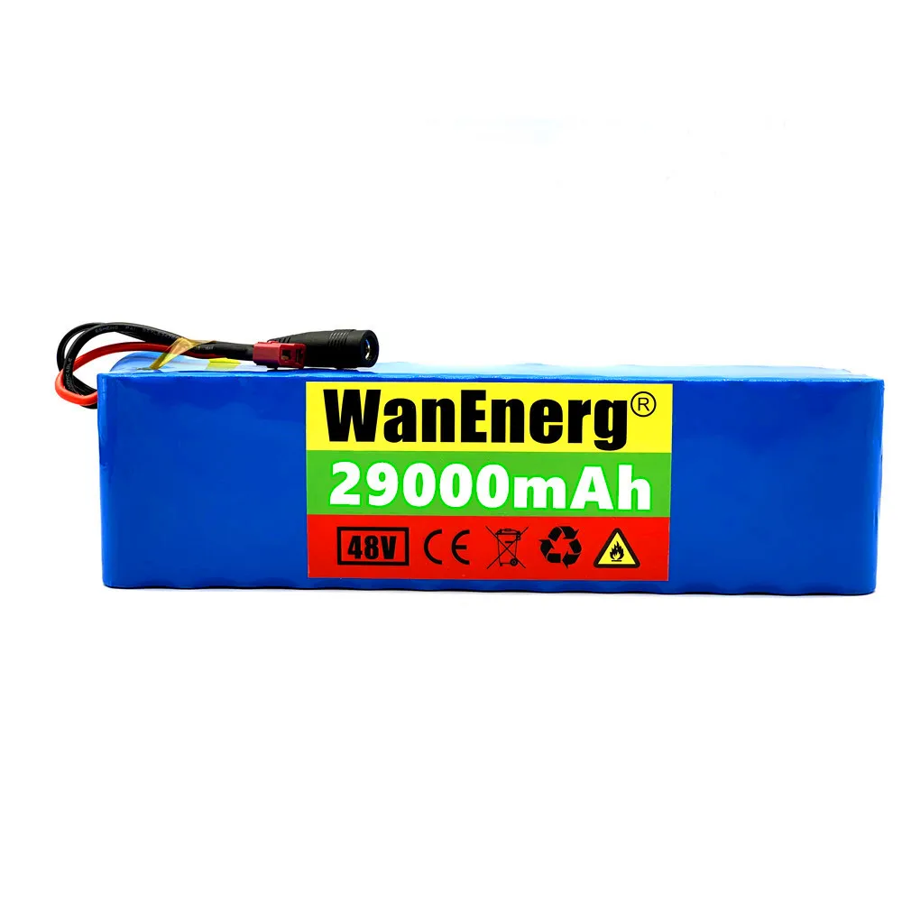 

18650 Lithium ion battery pack 48V 29000mah 13s3p lithium ion battery pack, suitable for 54.6V electric bicycle scooter
