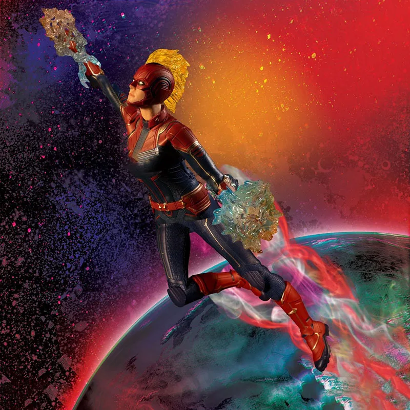 

1/12 Brie Larson Action Figure Doll with Replaceable Hands 6'' Female Full Set Toys for Fans Collection Mezco Toyz 76670