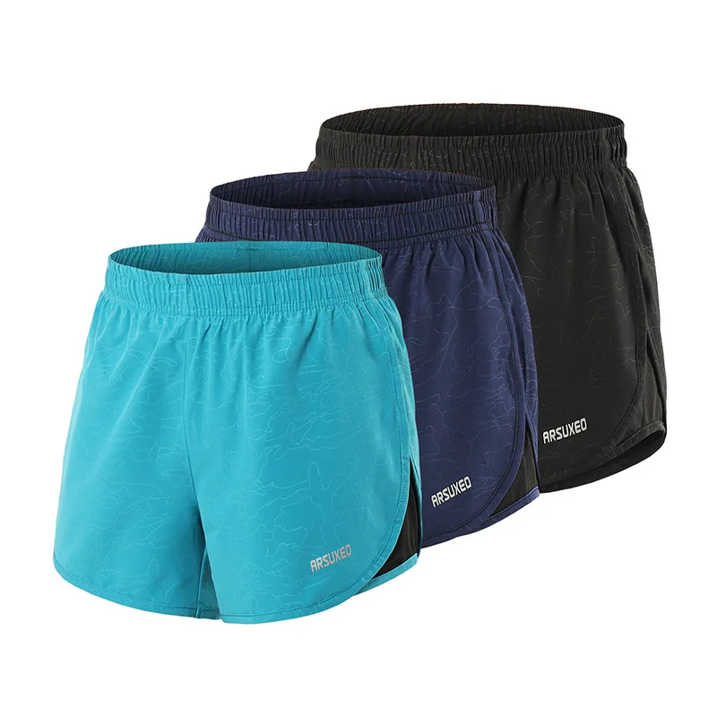 Профессиональные летние женские шорты для бега 2 в 1 спортивные марафона фитнеса