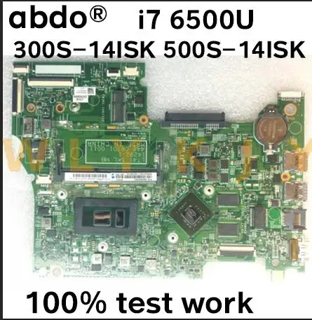 14292-1 448.06701.0011 для Lenovo 300S-14ISK 500S-14ISK Материнская Плата ЦП i7 6500U GPU GT940M 100% тестовая