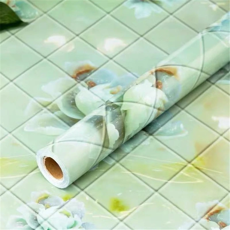 Carta Da Parati Cupboard Parede Wall Paper Home Decor Waterproof Oil Proof Papier Peint Papel De Pared Kitchen Wallpaper Roll |