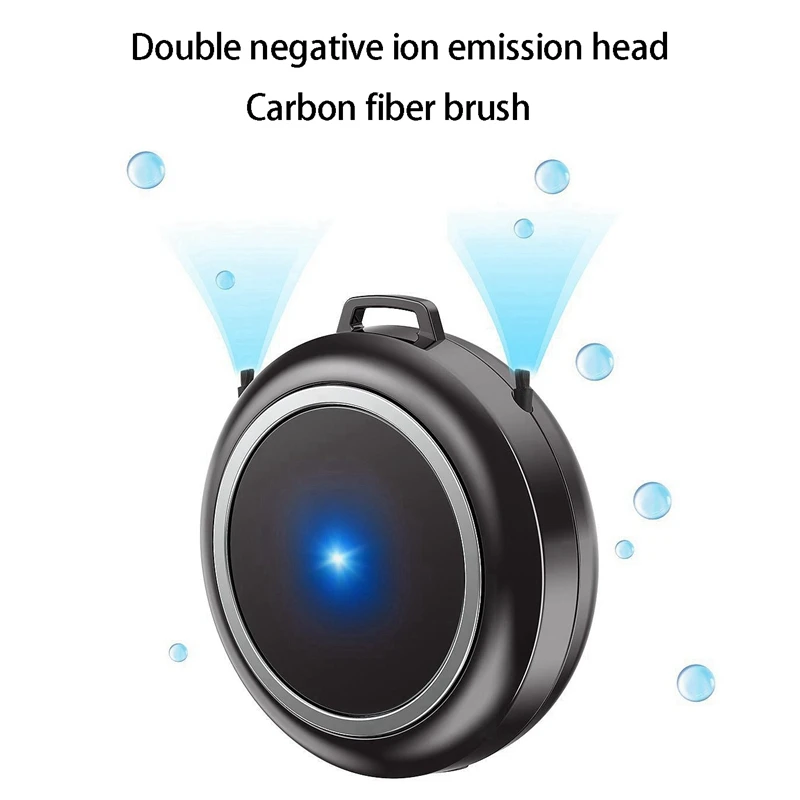 

Necklace Air Purifier, Wearable Neck Hanging USB Car Portable Oxygen Bar Negative Ion Air Purifier