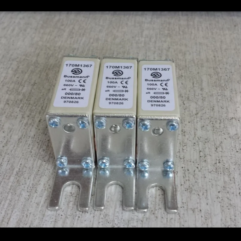 

3pcs link Fuses 170M1367 100A 690V New original power fuse for protect circuit
