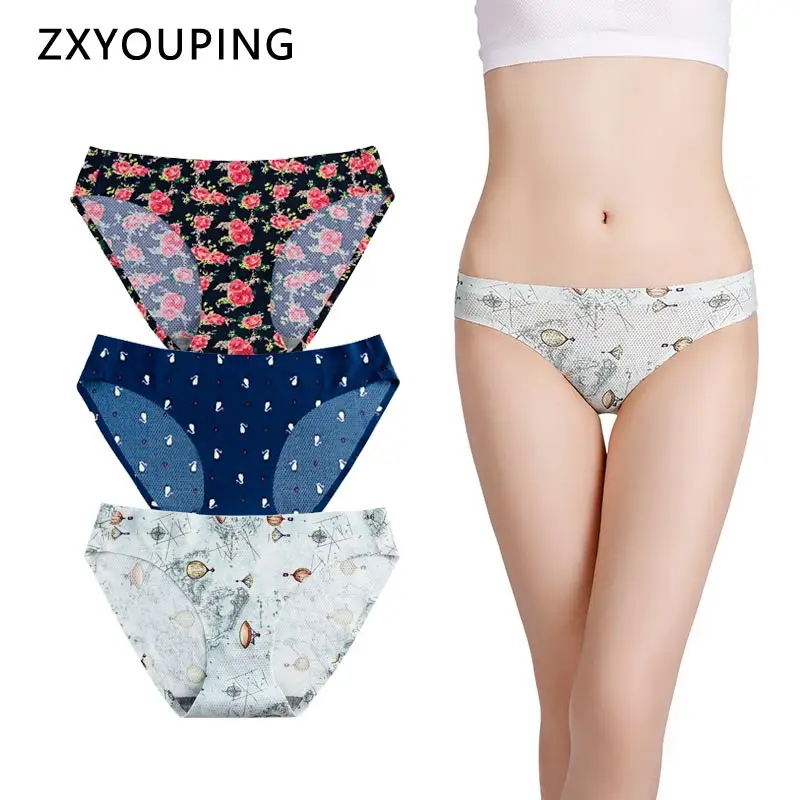 Женские Бесшовные трусики с низкой посадкой из вискозы|Женские трусики| |