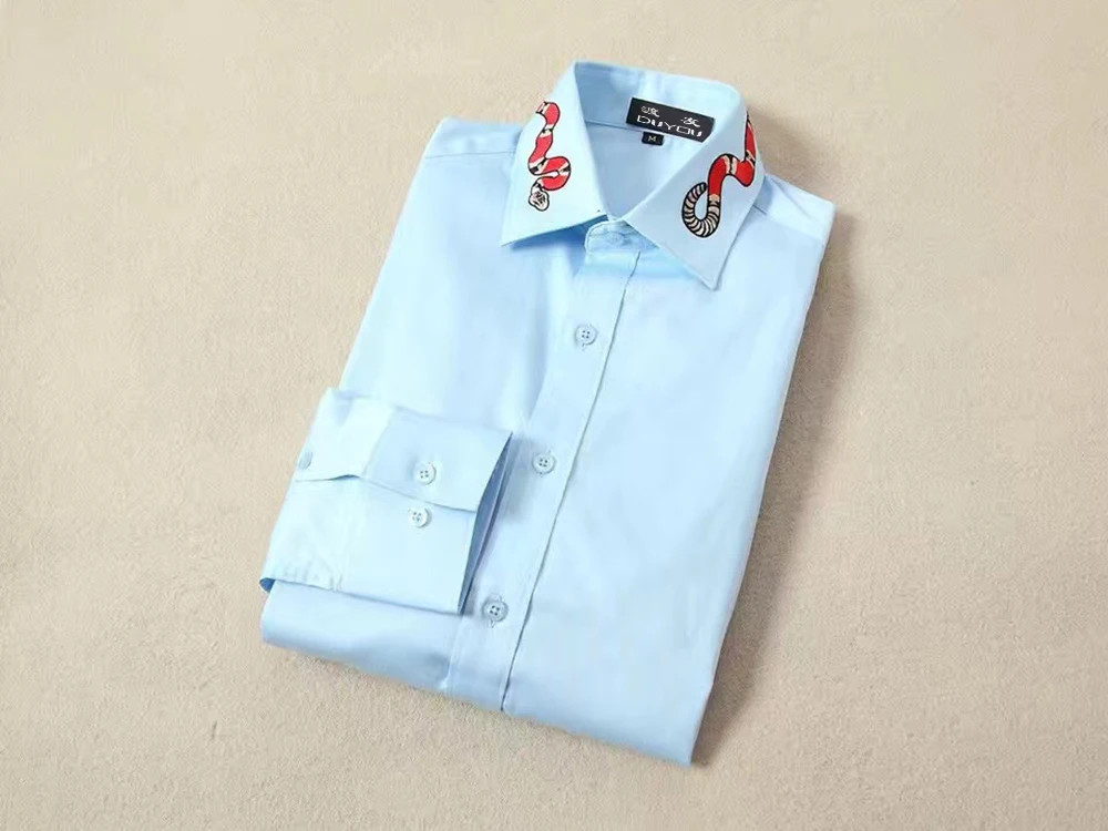 

Men Solid DUYOU Casual Shirt Men Brand Clothing Long Sleeve Shirt Male Top Quality Pure Cotton Plus Size DY2127