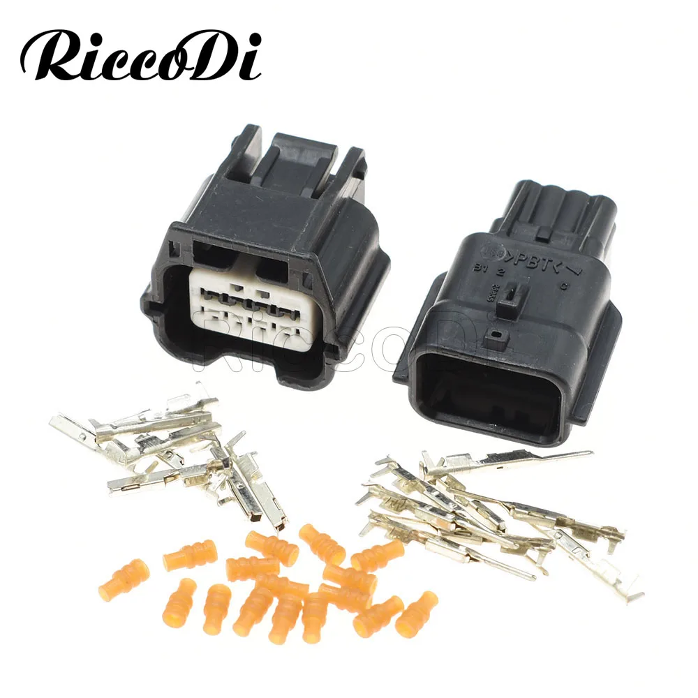 1 20Kit 7282 8855 30 7283 8 контактный водонепроницаемый автомобильный разъем 0 6 гнездовой