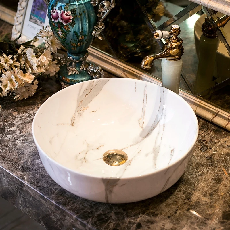 Баньо Salle Bain Bacia De Lavagem Umywalka nablowa сосуд Lavabo Da Appoggio раковина для ванной комнаты Куба