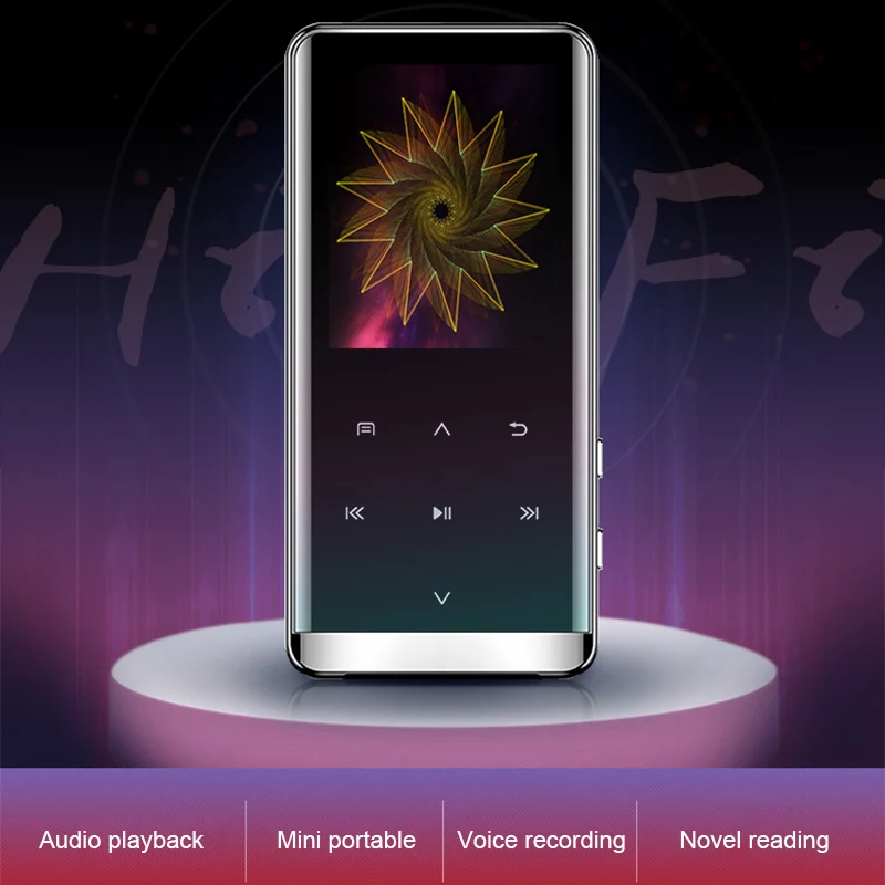 Mp3 плеер с 4 3 дюймовым дисплеем Bluetooth FM радио Hi Fi спортивные Музыкальные динамики