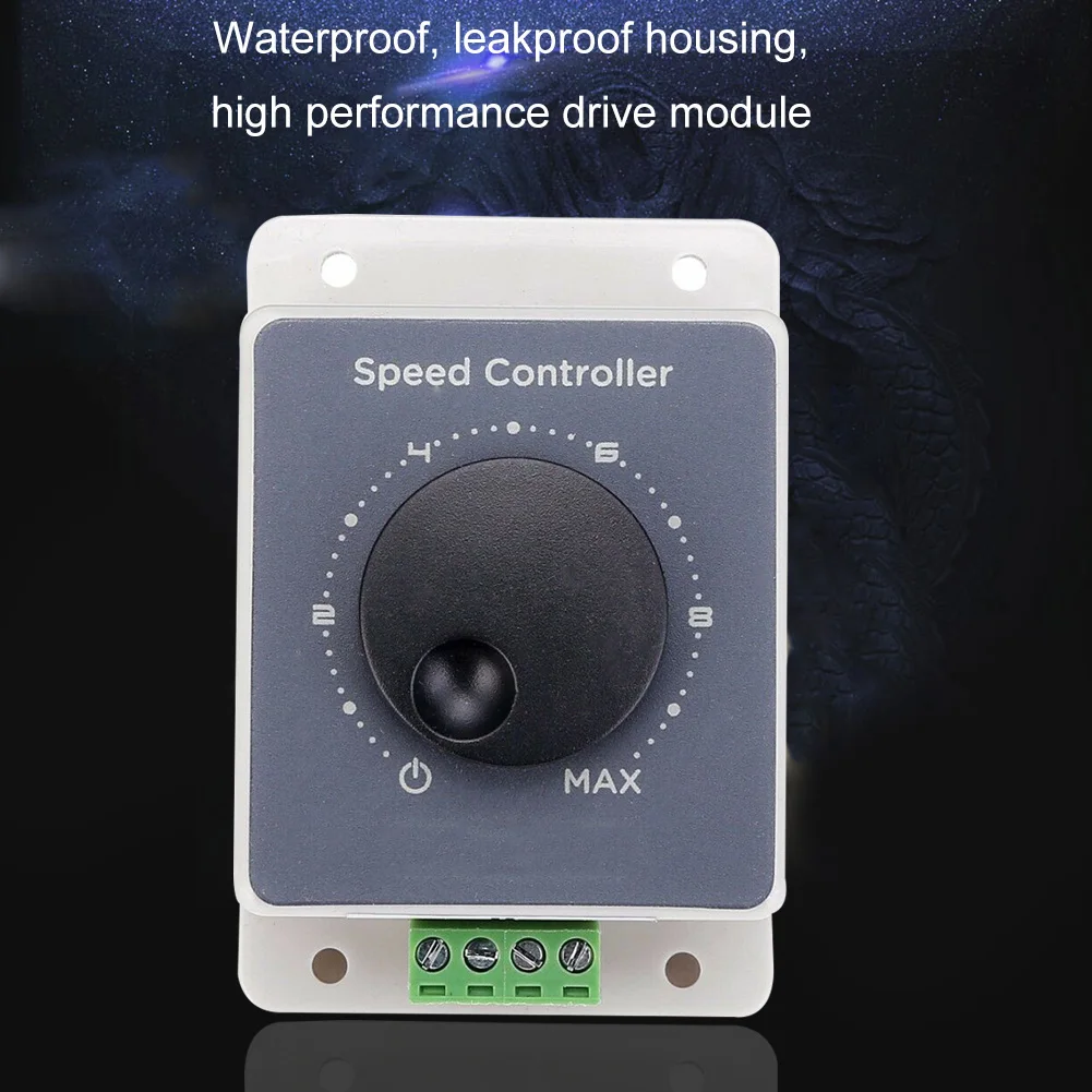 PWM 12V-48V 20A DC Motor Adjustable Speed Controller Regulator Switch MJJ88