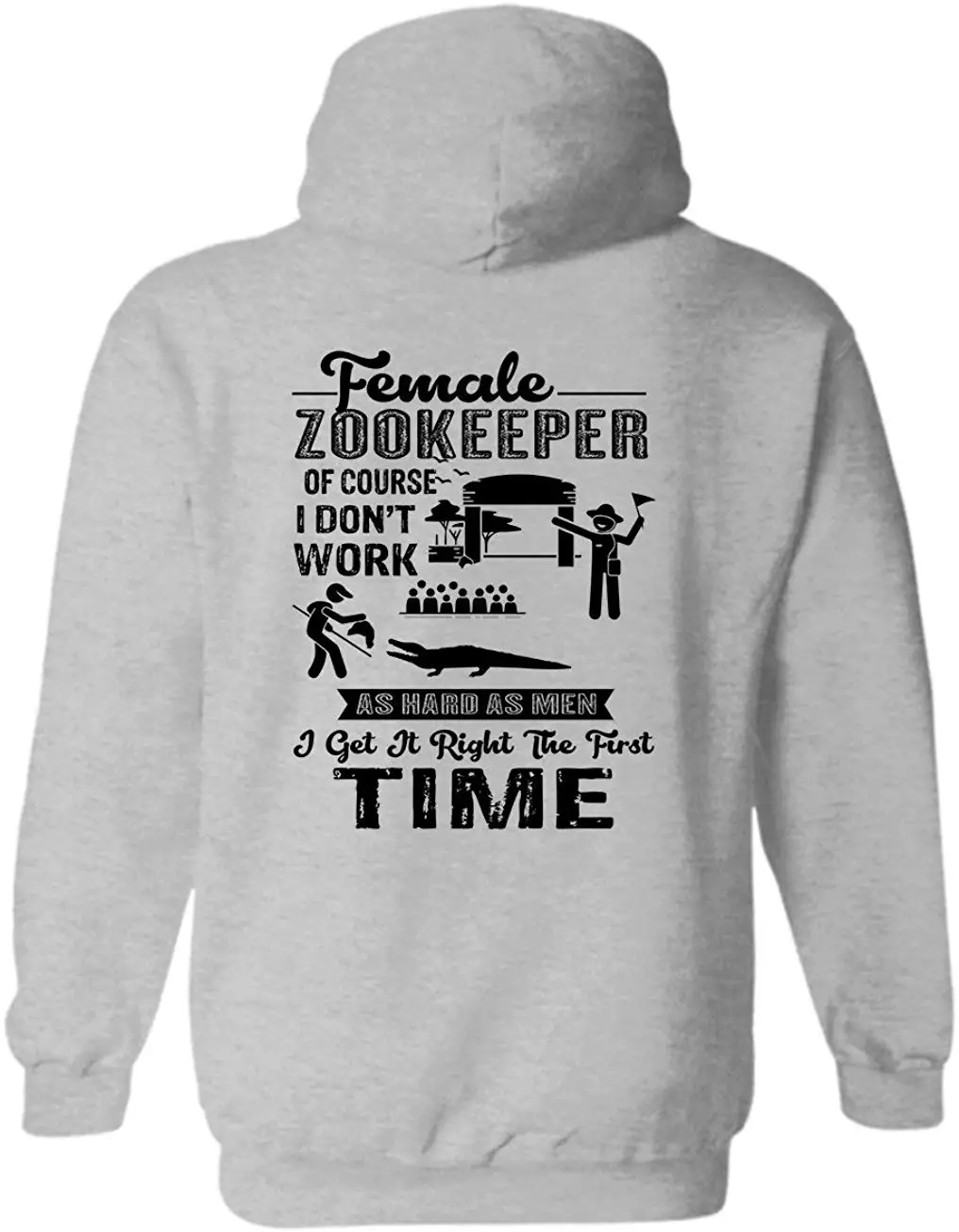 Женские толстовки Zookeeper для мужчин Wo Мужская Длинная толстовка с капюшоном |