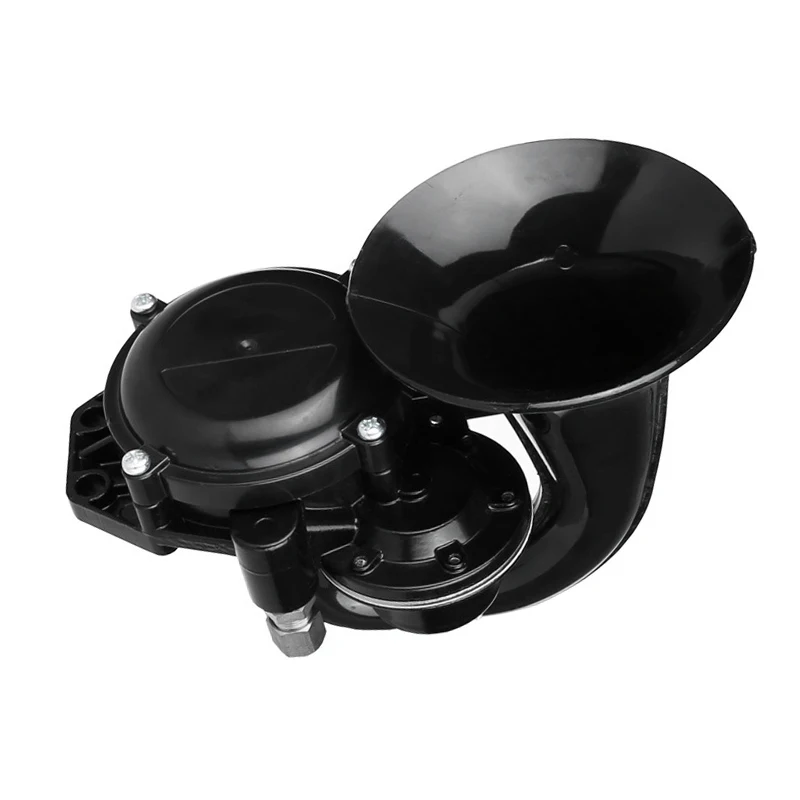 120DB Loud Single Trumpet Snail Air Horn Siren Car Styling Waterproof Speaker Universal for Truck Bus Van 12V/24V | Автомобили и