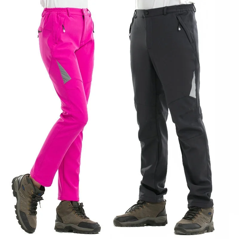 Мужские зимние Походные штаны Noflen уличные треккинговые мягкие женские брюки